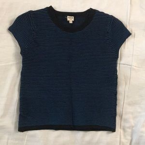 Striped Navy Top